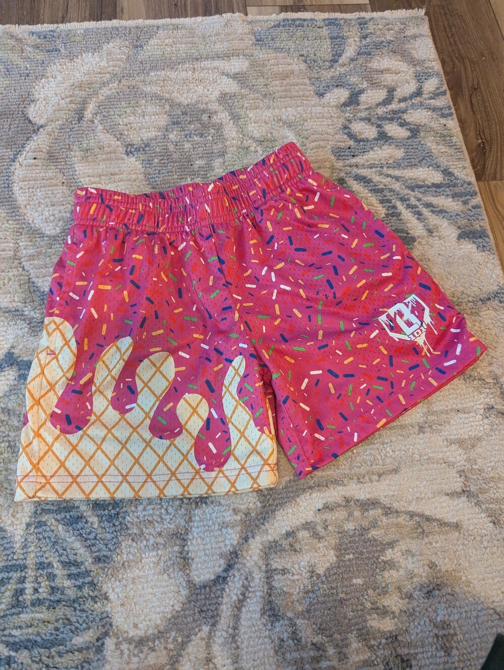 Baseball Lifestyle 101 Pink Ice Cream Shorts